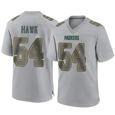 Men's Game A.J. Hawk Green Bay Packers Gray Atmosphere Fashion Jersey