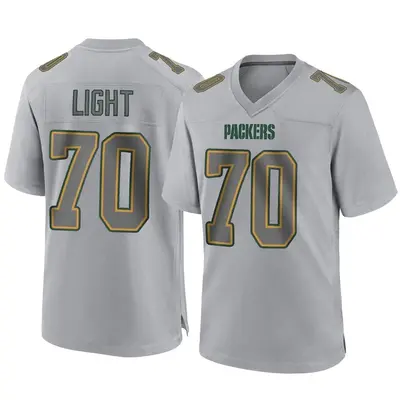 Men's Game Alex Light Green Bay Packers Gray Atmosphere Fashion Jersey