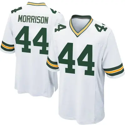 Men's Game Antonio Morrison Green Bay Packers White Jersey