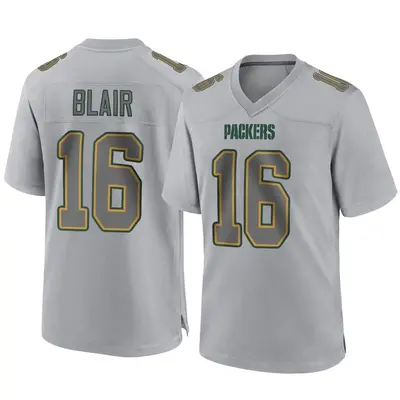Men's Game Chris Blair Green Bay Packers Gray Atmosphere Fashion Jersey