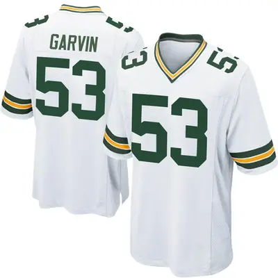Men's Game Jonathan Garvin Green Bay Packers White Jersey