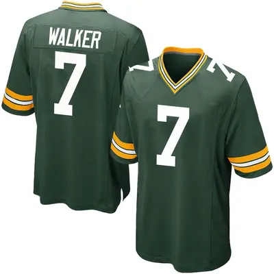 Men's Game Quay Walker Green Bay Packers Green Team Color Jersey