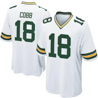 Men's Game Randall Cobb Green Bay Packers White Jersey