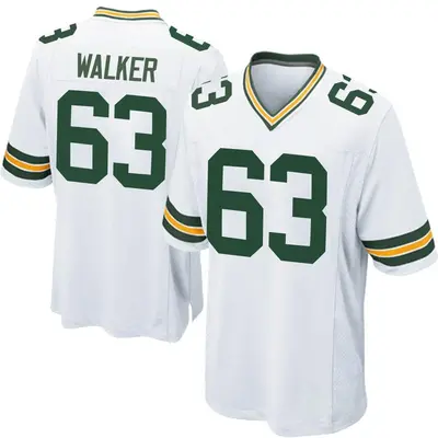 Men's Game Rasheed Walker Green Bay Packers White Jersey