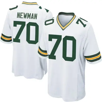 Men's Game Royce Newman Green Bay Packers White Jersey