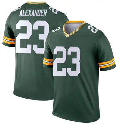 Men's Legend Jaire Alexander Green Bay Packers Green Jersey