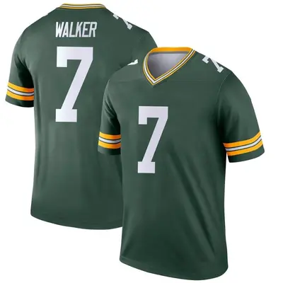 Men's Legend Quay Walker Green Bay Packers Green Jersey