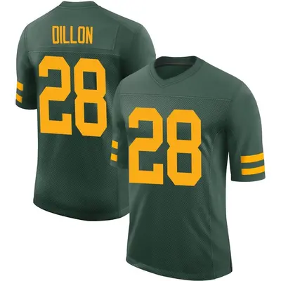 Men's Limited AJ Dillon Green Bay Packers Green Alternate Vapor Jersey