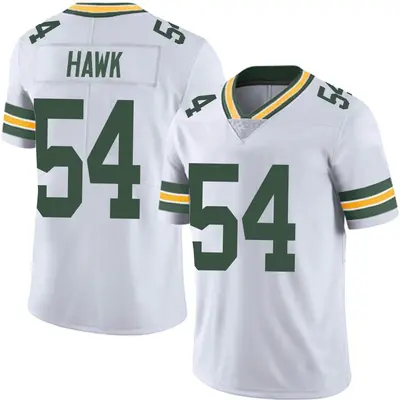 Men's Limited A.J. Hawk Green Bay Packers White Vapor Untouchable Jersey