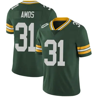 Men's Limited Adrian Amos Green Bay Packers Green Team Color Vapor Untouchable Jersey