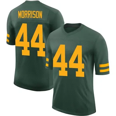 Men's Limited Antonio Morrison Green Bay Packers Green Alternate Vapor Jersey