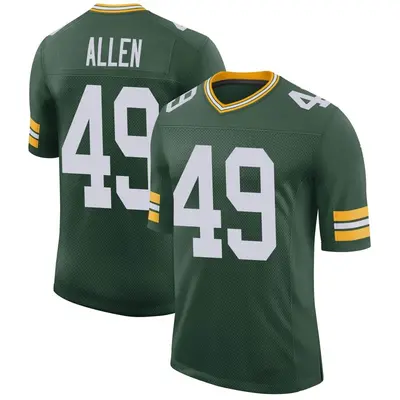Men's Limited Austin Allen Green Bay Packers Green Classic Jersey