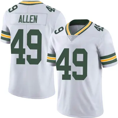 Men's Limited Austin Allen Green Bay Packers White Vapor Untouchable Jersey