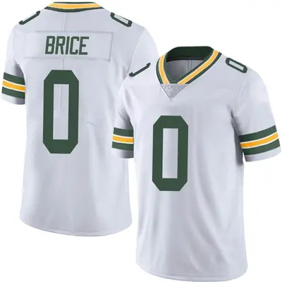 Men's Limited Caliph Brice Green Bay Packers White Vapor Untouchable Jersey