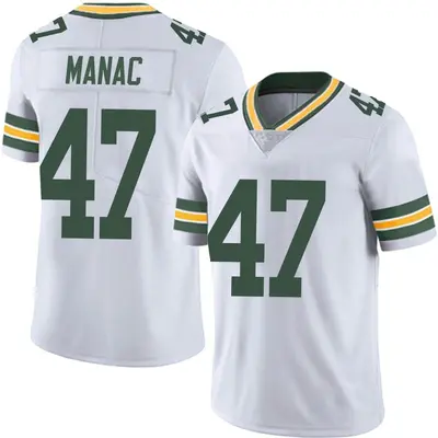Men's Limited Chauncey Manac Green Bay Packers White Vapor Untouchable Jersey
