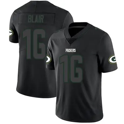Men's Limited Chris Blair Green Bay Packers Black Impact Jersey