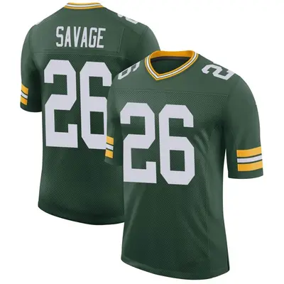 Men's Limited Darnell Savage Green Bay Packers Green Classic Jersey