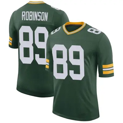 Men's Limited Dave Robinson Green Bay Packers Green Classic Jersey
