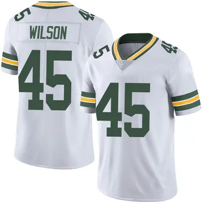 Men's Limited Eric Wilson Green Bay Packers White Vapor Untouchable Jersey