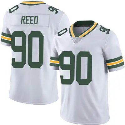 Men's Limited Jarran Reed Green Bay Packers White Vapor Untouchable Jersey