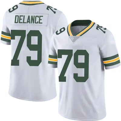 Men's Limited Jean Delance Green Bay Packers White Vapor Untouchable Jersey