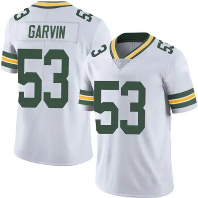 Men's Limited Jonathan Garvin Green Bay Packers White Vapor Untouchable Jersey