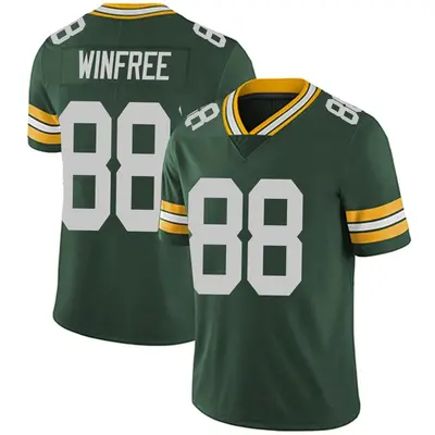 Men's Limited Juwann Winfree Green Bay Packers Green Team Color Vapor Untouchable Jersey
