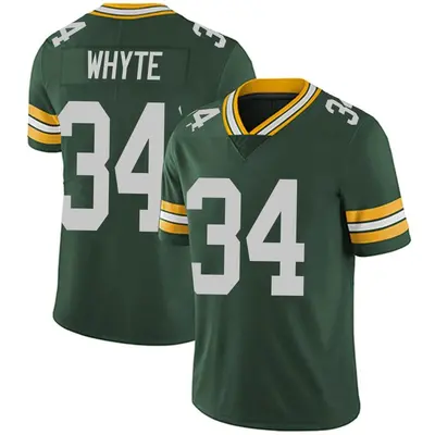 Men's Limited Kerrith Whyte Green Bay Packers Green Team Color Vapor Untouchable Jersey