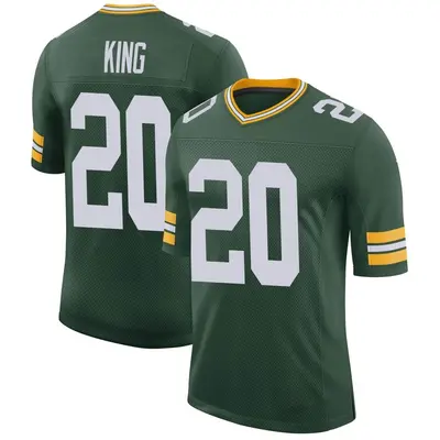 Men's Limited Kevin King Green Bay Packers Green Classic Jersey