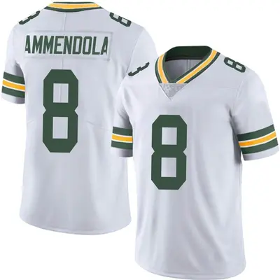 Men's Limited Matt Ammendola Green Bay Packers White Vapor Untouchable Jersey