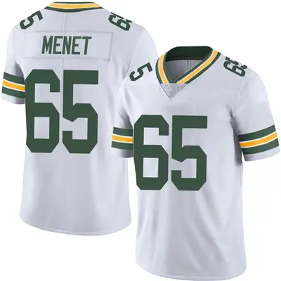 Men's Limited Michal Menet Green Bay Packers White Vapor Untouchable Jersey