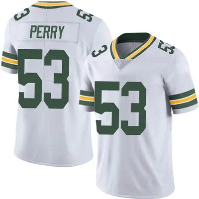 Men's Limited Nick Perry Green Bay Packers White Vapor Untouchable Jersey