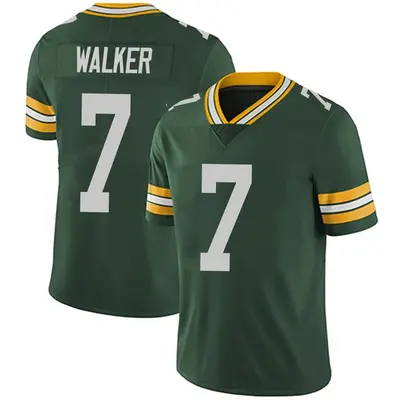 Men's Limited Quay Walker Green Bay Packers Green Team Color Vapor Untouchable Jersey