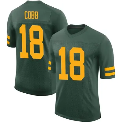 Men's Limited Randall Cobb Green Bay Packers Green Alternate Vapor Jersey