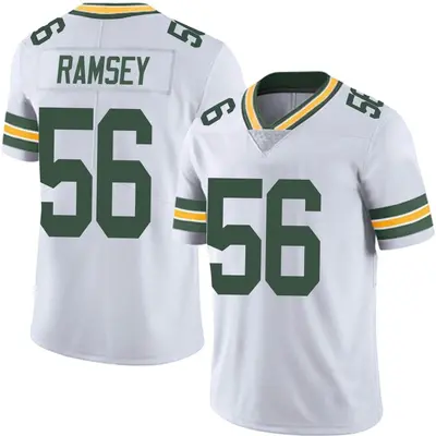 Men's Limited Randy Ramsey Green Bay Packers White Vapor Untouchable Jersey