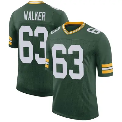 Men's Limited Rasheed Walker Green Bay Packers Green Classic Jersey
