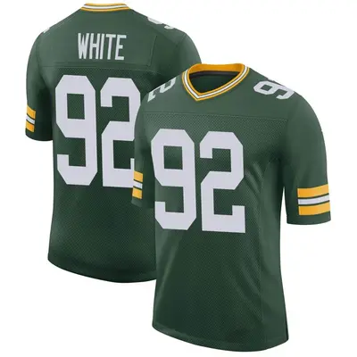 Men's Limited Reggie White Green Bay Packers Green Classic Jersey