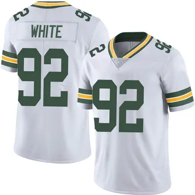 Men's Limited Reggie White Green Bay Packers White Vapor Untouchable Jersey