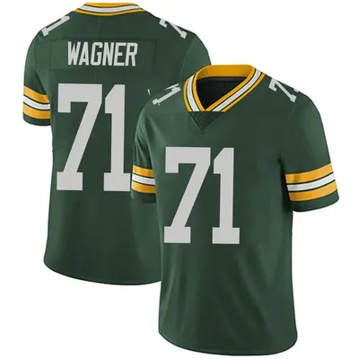 Men's Limited Rick Wagner Green Bay Packers Green Team Color Vapor Untouchable Jersey