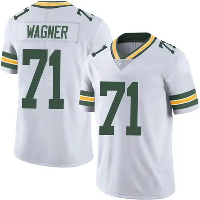 Men's Limited Rick Wagner Green Bay Packers White Vapor Untouchable Jersey