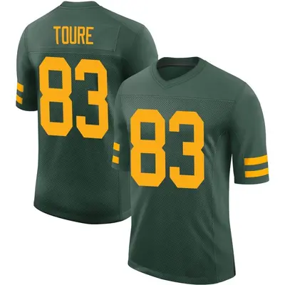 Men's Limited Samori Toure Green Bay Packers Green Alternate Vapor Jersey