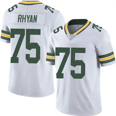 Men's Limited Sean Rhyan Green Bay Packers White Vapor Untouchable Jersey