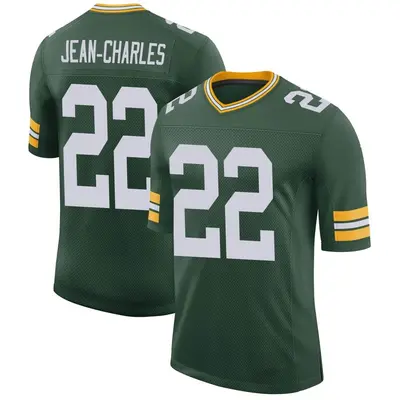 Men's Limited Shemar Jean-Charles Green Bay Packers Green Classic Jersey
