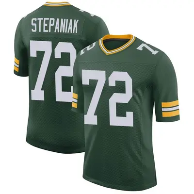 Men's Limited Simon Stepaniak Green Bay Packers Green Classic Jersey