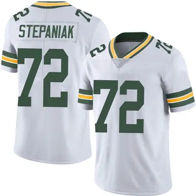 Men's Limited Simon Stepaniak Green Bay Packers White Vapor Untouchable Jersey