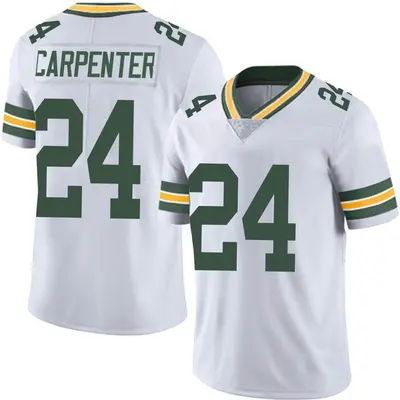 Men's Limited Tariq Carpenter Green Bay Packers White Vapor Untouchable Jersey