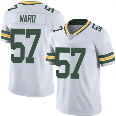 Men's Limited Tim Ward Green Bay Packers White Vapor Untouchable Jersey