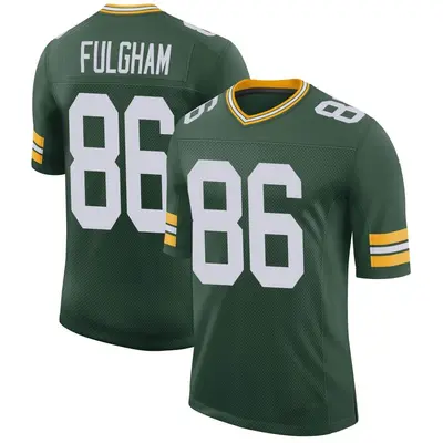 Men's Limited Travis Fulgham Green Bay Packers Green Classic Jersey