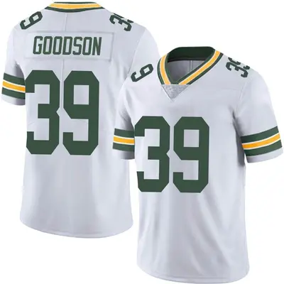 Men's Limited Tyler Goodson Green Bay Packers White Vapor Untouchable Jersey