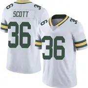 Men's Limited Vernon Scott Green Bay Packers White Vapor Untouchable Jersey